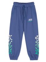 AMIRI KIDS pantalon de jogging à lien de resserrage - Bleu - thumbnail