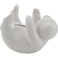 Creativ Company Terracotta dierenspaarpot luiaard, 6st.