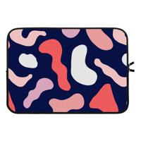 Memphis Shapes Pink: Laptop sleeve 13 inch