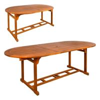 Verlengbare Tafel Aktive 200 x 74 x 90 cm Acacia Verlengbare Tafel Aktive 200 x 74 x 90 cm Acacia
