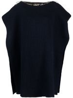 A.P.C. x JW Anderson caftan à design nervuré - Bleu