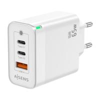 Oplader Aisens ASCH-65W3P007-W Wit 65 W