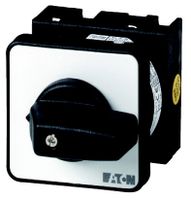 Eaton T0-1-102/E elektrische schakelaar Tuimelschakelaar 2P Zwart, Wit
