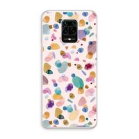 Terrazzo Memphis Pink: Xiaomi Redmi Note 10 Lite Transparant Hoesje Terrazzo Memphis Pink: Xiaomi Redmi Note 10 Lite Transparant Hoesje