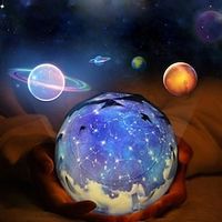 ster licht hemel nachtlampje planeet magie projector aarde universum led lamp kleurrijke knipperende ster kinderen baby Lightinthebox - thumbnail
