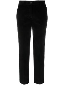 P.A.R.O.S.H. pantalon de tailleur à coupe fuselée - Noir