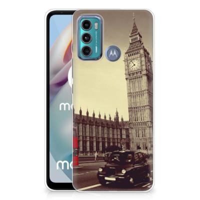 Motorola Moto G60 | Silliconen Back Cover | Londen