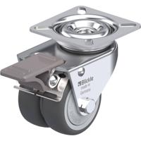 Blickle LDA-PATH 50KF-FI Dubbel zwenkwiel Wieldiameter: 50 mm Draagvermogen (max.): 80 kg 1 stuk(s)