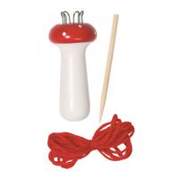 Punniken set/punnikset - met naald en wol - paddenstoel - knutselen - creativiteit Punniken set/punnikset - met naald en wol - paddenstoel - knutselen - creativiteit