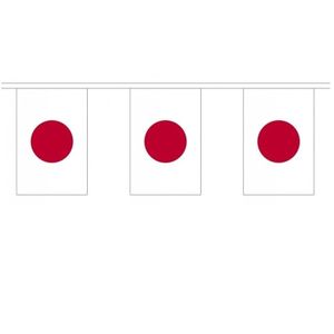 2x Buiten vlaggenlijn Japan 3 meter