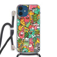 Vexx City: iPhone 12 Transparant Hoesje met koord