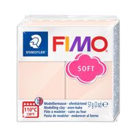 Boetseerklei fimo soft 57 g perzik