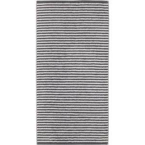 Cawö Cawo handdoek campus 50x100 Anthrazit