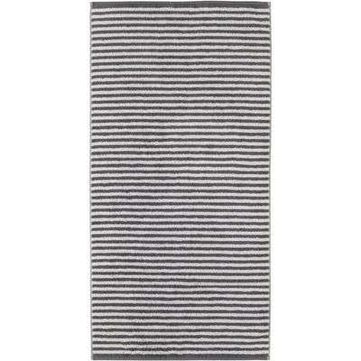 Cawö Cawo handdoek campus 50x100 Anthrazit