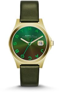 Horlogeband Marc by Marc Jacobs MBM1323 Leder Groen 14mm