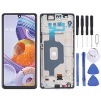 LCD-scherm en digitizer volledige montage met frame voor LG Stylo 6 / K71 LMQ730TM LM-Q730TM LMQ730HA LM-Q730HA