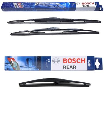 Bosch Ruitenwissers voordeelset 611S + H250 611SH250