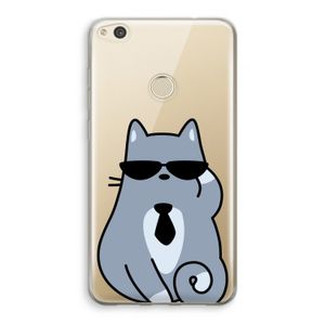 Cool cat: Huawei Ascend P8 Lite (2017) Transparant Hoesje