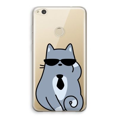 Cool cat: Huawei Ascend P8 Lite (2017) Transparant Hoesje
