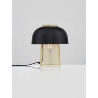Lyora TafellampjeSqube zwart met goud - 9001085