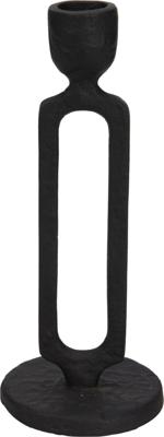 Candle Holder 8X20 cm Zwart - Nampook