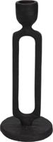 Candle Holder 8X20 cm Zwart - Nampook