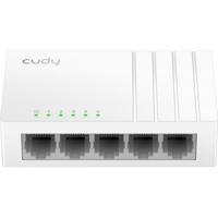 Cudy 5-port 10/100 mbps unmanaged switch (wit)