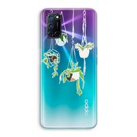 Hang In There: Oppo A72 Transparant Hoesje