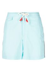 Orlebar Brown short de bain à patch logo - Bleu - thumbnail