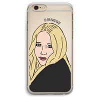 Mary Kate: iPhone 6 Plus / 6S Plus Transparant Hoesje