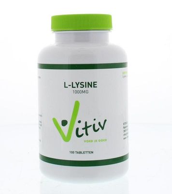 Vitiv L-lysine 1000 mg (100 tab)