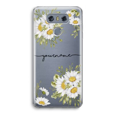 Daisies: LG G6 Transparant Hoesje