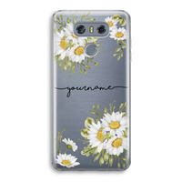 Daisies: LG G6 Transparant Hoesje