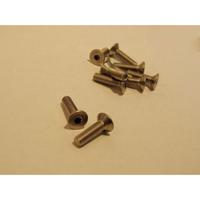 Bofix inbusbout met verzonken kop rvs (10st)