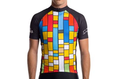 State x The Simpsons - Color Block Wielertrui State x The Simpsons - Color Block Wielertrui