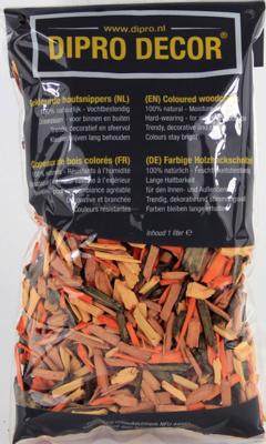 Houtsnippers A84 Oranje mix 1 liter - Dipro