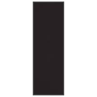 Deurmat 60x180 cm zwart