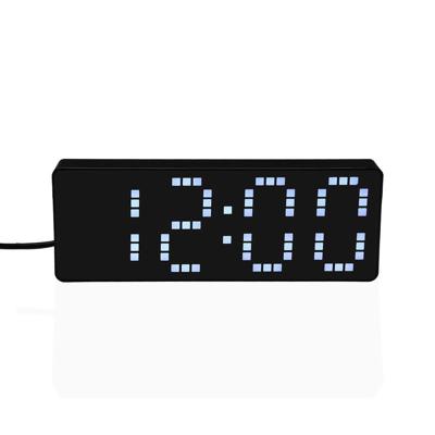 Wekker Versa Wit Zwart