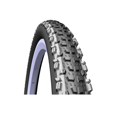 BuitenbandMitas Scylla V75 Kleur: zwart / wit zonder reflectie Maat: 26x2.1, ETRTO 54-559