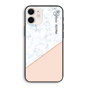Marmer in stijl: iPhone 12 Biologisch afbreekbaar hoesje