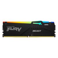 Kingston Technology FURY Beast RGB geheugenmodule 128 GB 4 x 32 GB DDR5 5200 MHz