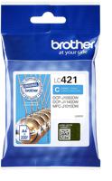 Brother LC421C inktcartridge 1 stuk(s) Origineel Cyaan