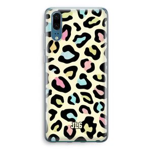 Leopard pattern: Huawei P20 Transparant Hoesje