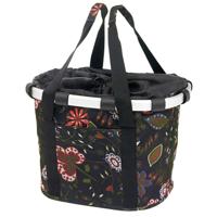 KLICKFIX Rixen & kaul shoppertas "bikebasket" shopping bag r&k bikebasket folklore b