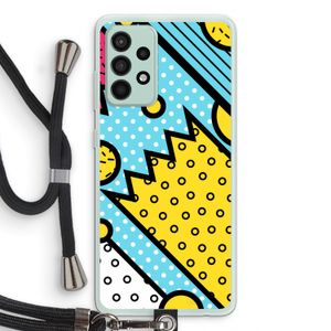 Pop Art #1: Samsung Galaxy A52s 5G Transparant Hoesje met koord