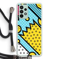 Pop Art #1: Samsung Galaxy A52s 5G Transparant Hoesje met koord