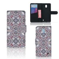 Nokia 1 Plus | Bookcase | Flower Tiles