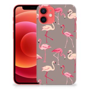 iPhone 12 Mini TPU Hoesje Flamingo