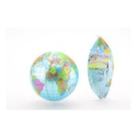 John Toy Outdoor Fun speelbal globe 85gr John Toy Outdoor Fun speelbal globe 85gr