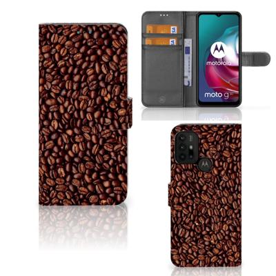 Motorola Moto G10 | G20 | G30 | Book Cover | Koffiebonen